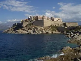 calvi from across sea